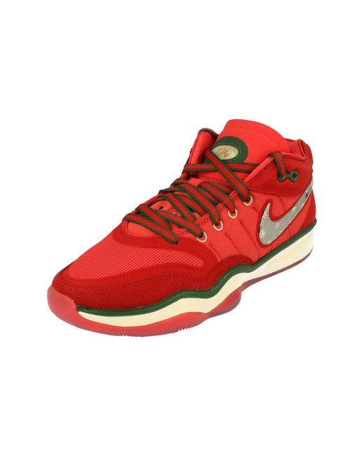 Nike Red Air Zoom G.t. Hustle 2 S Basketball Trainers Dj9405 Sneakers Shoes for men