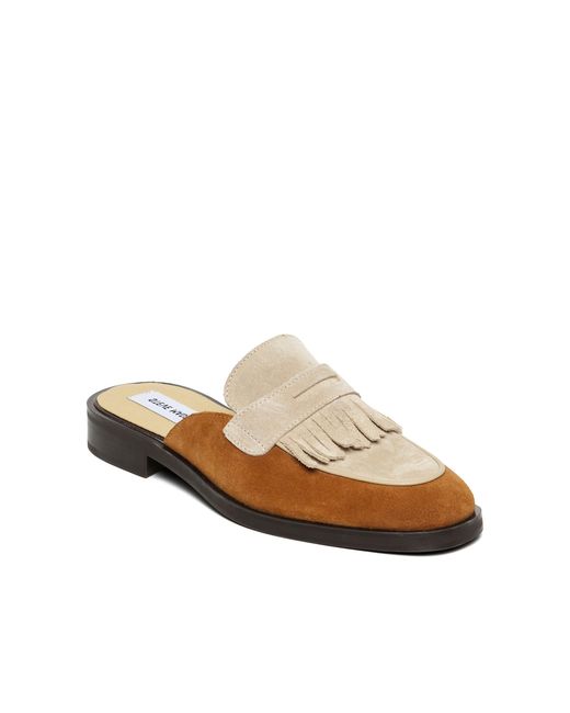 Steve Madden Brown Suede Nanette Tnm Mules