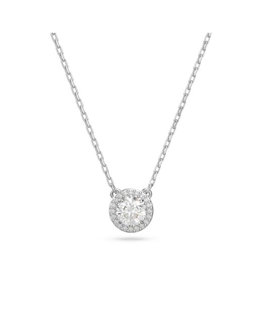 Swarovski Metallic 'Constella' Base Metal Pendant