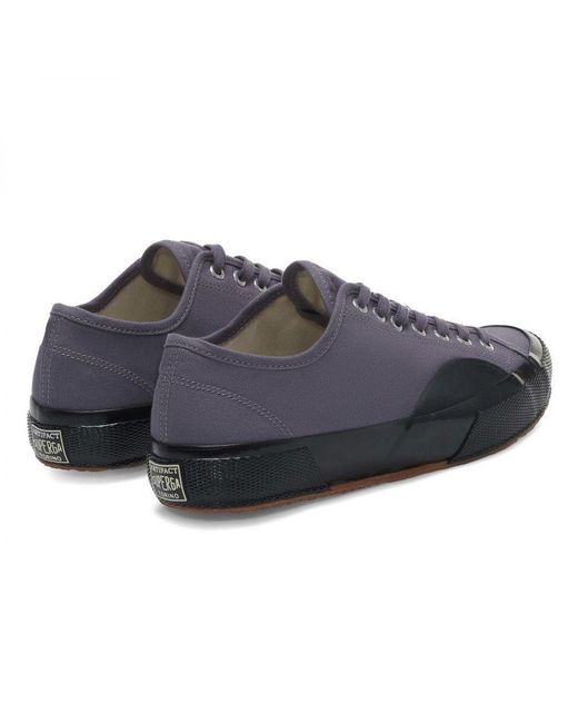 Superga Gray 2431 Vietnam Canvas Trainers (Storm/ for men