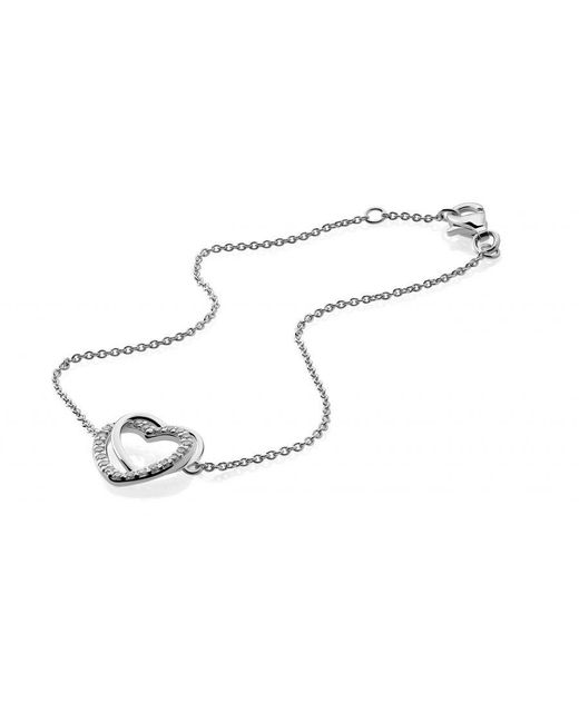 Orphelia White 'Ariana' 925 Sterling Bracelet