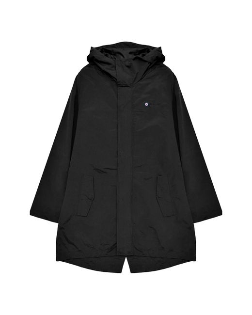 Lambretta Black Mod Hooded Parka for men