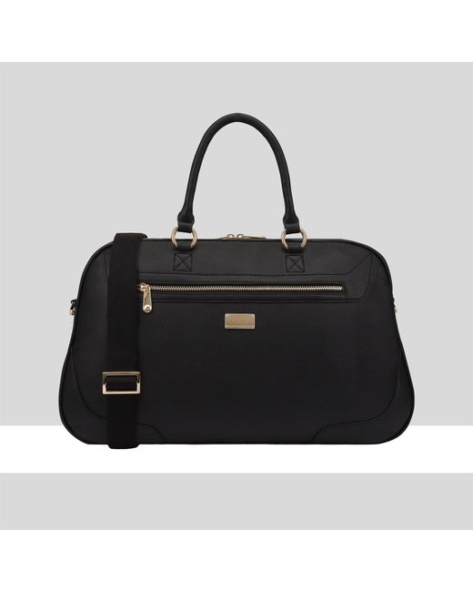 Paul Costelloe Black Marico Leather Shoulder Bag