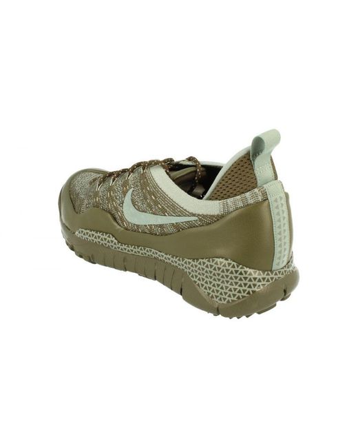 Nike Green Lupinek Flyknit Low Trainers for men