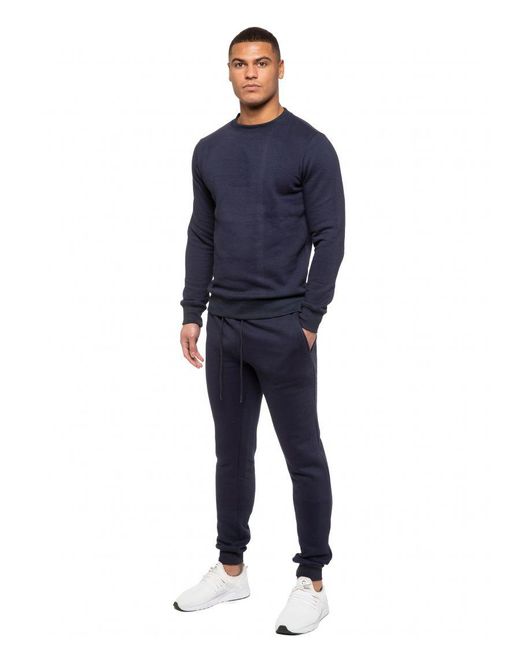 Kruze By Enzo Blue Tracksuit Set for men