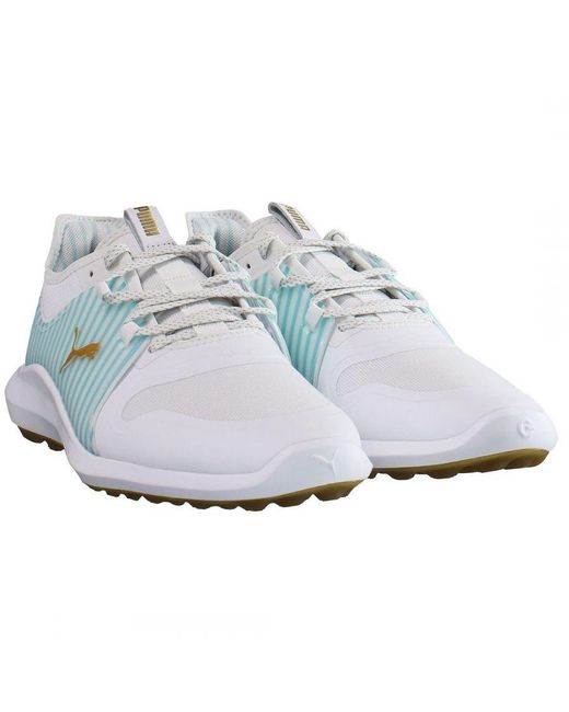 PUMA Blue Ignite Fasten8 Seersucker Golf Shoes for men