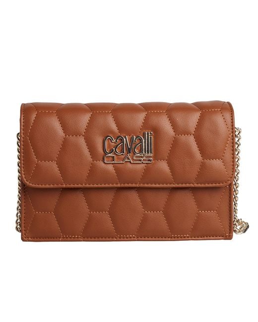 Roberto Cavalli Brown Bella Cchb01742, Damen Umhängetasche