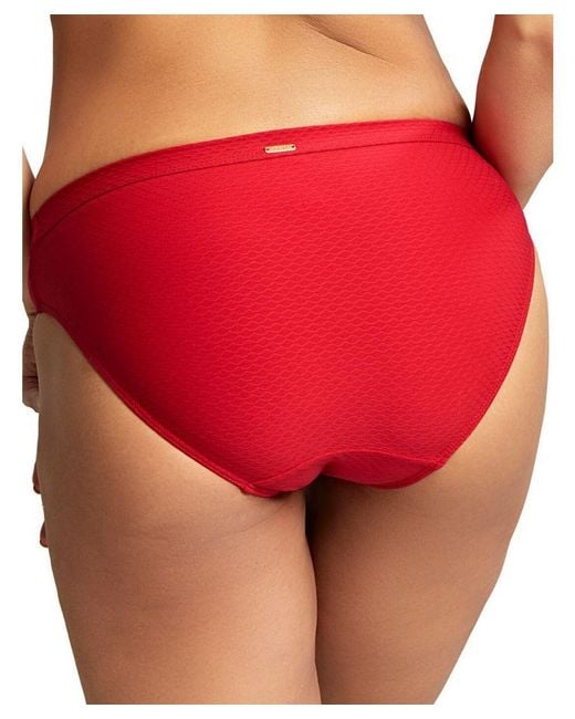 Panache Red Marianna Bikini Brief