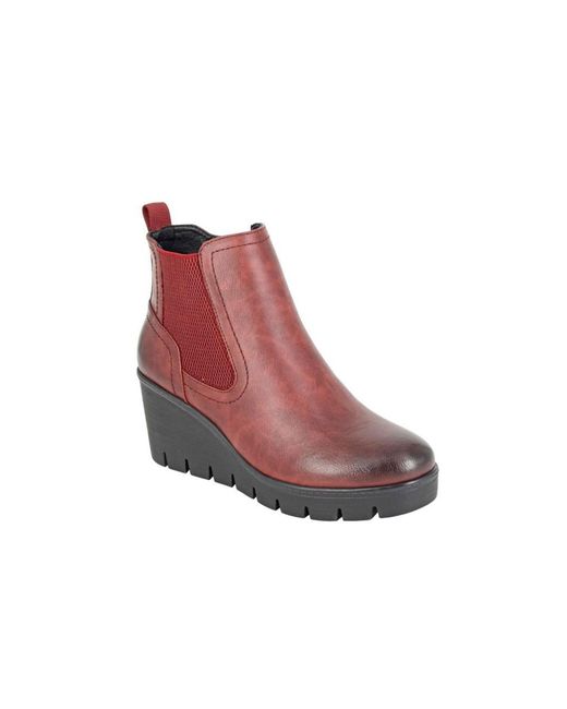 Cipriata Black Annina Wedge Ankle Boots