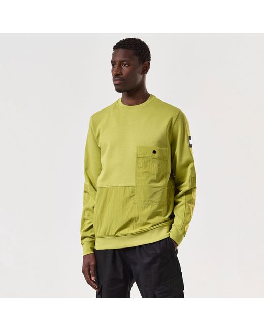 Weekend Offender Green Sirenko Crewneck Sweatshirt for men