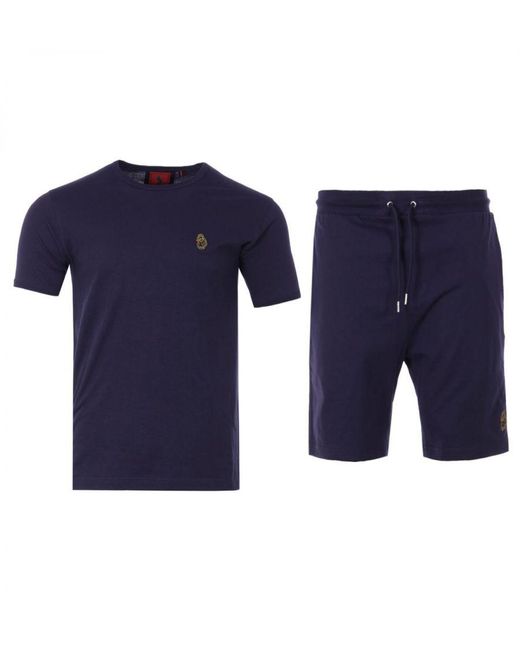 Luke 1977 Blue Trousersnake T-Shirt & Shorts Set for men