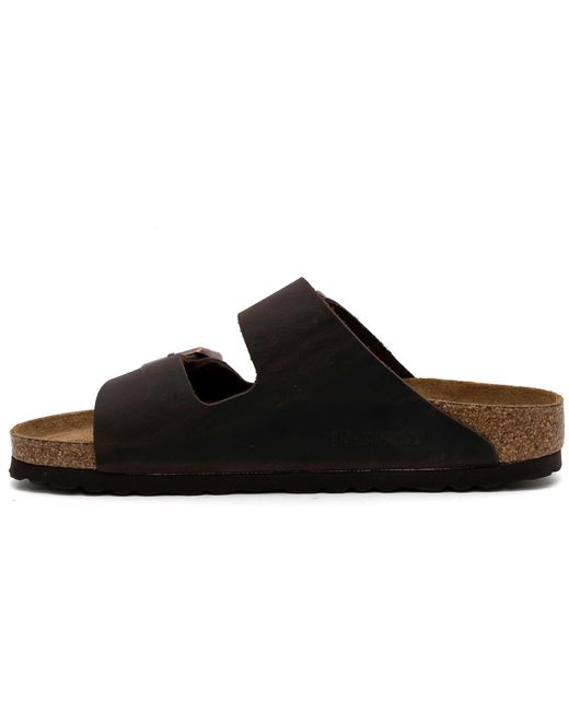 Birkenstock Black Arizona Habana Slippers