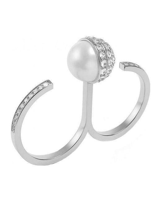Guess White Jubr04453Jwrh56 Ladies Calypso Ring