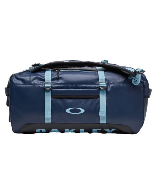 Oakley Blue 70L Road Trip Rc Duffle Bag for men