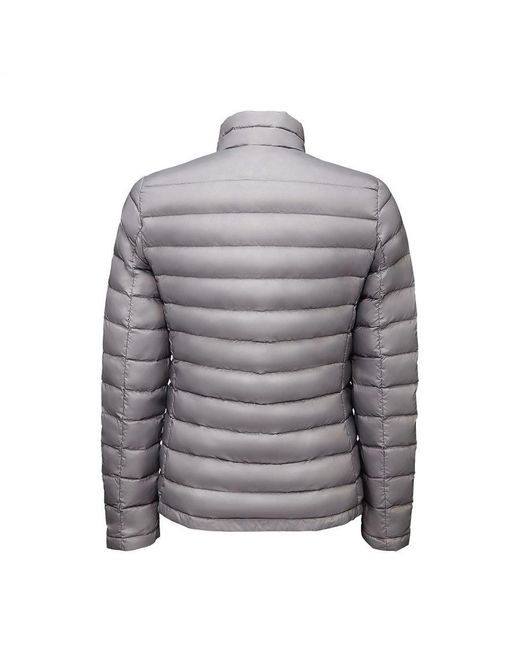 Sol's Gray Ladies Wilson Lightweight Padded Jacket (Metal)