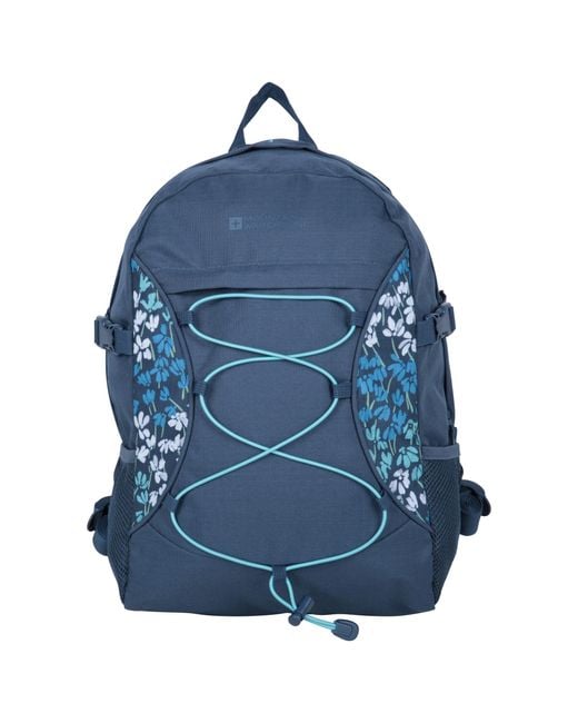 Mountain Warehouse Blue Bolt Patterned 18L Backpack