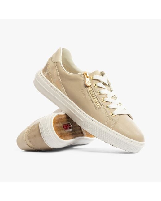 Rieker Natural L5900-62 Shoes Leather