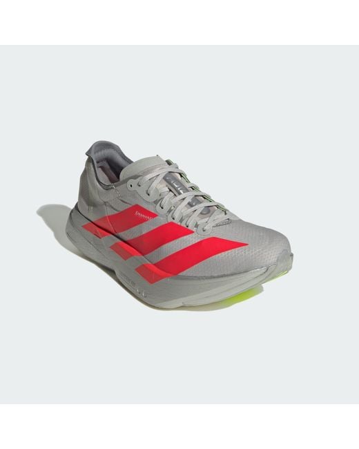 Adidas Originals Red Adizero Adios Pro 4 Shoes