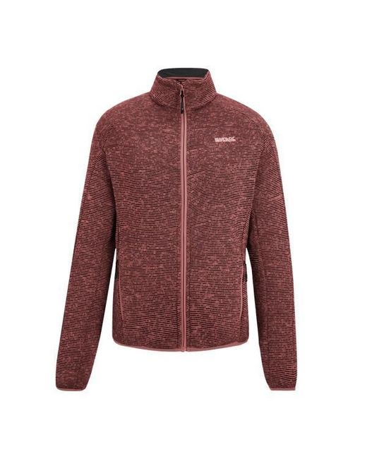 Regatta Purple Ladies Newhill Full Zip Fleece Jacket (Peach)