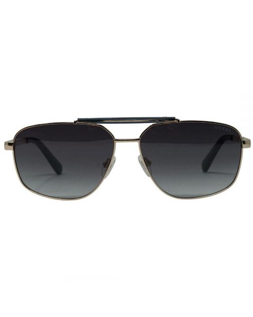 Guess Black Gu00054 32B Sunglasses for men
