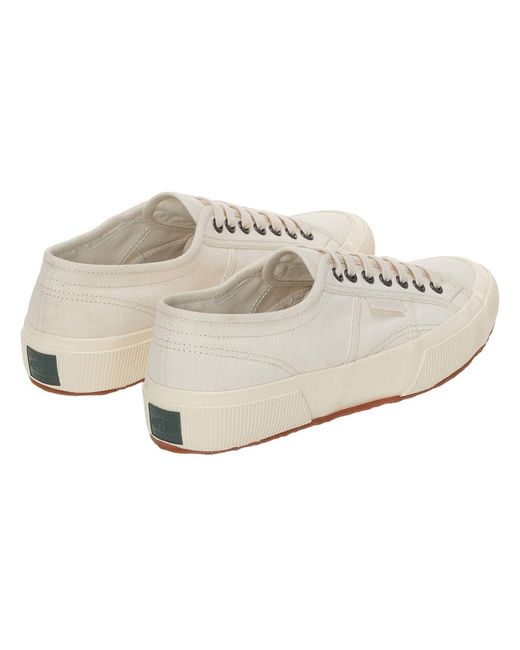 Superga White Adult 2750 Herringbone Trainers Raw/Off)