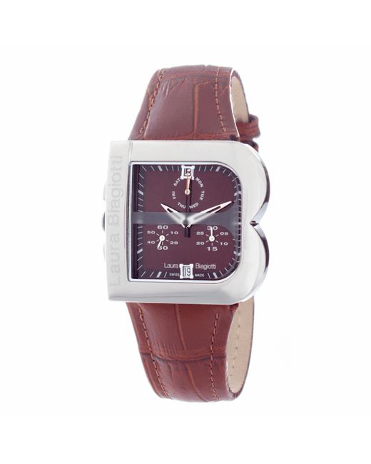 Laura Biagiotti Purple Ladies Watch Quartz Stainless Steel