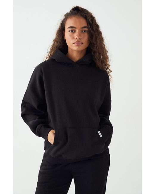 DSGN Studio Black Oversized Over The Head Hoodie