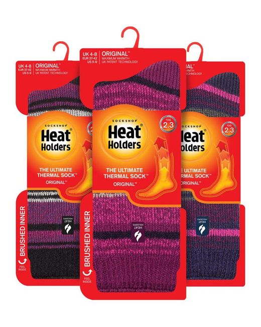 Heat Holders Purple Heat Holders Womens