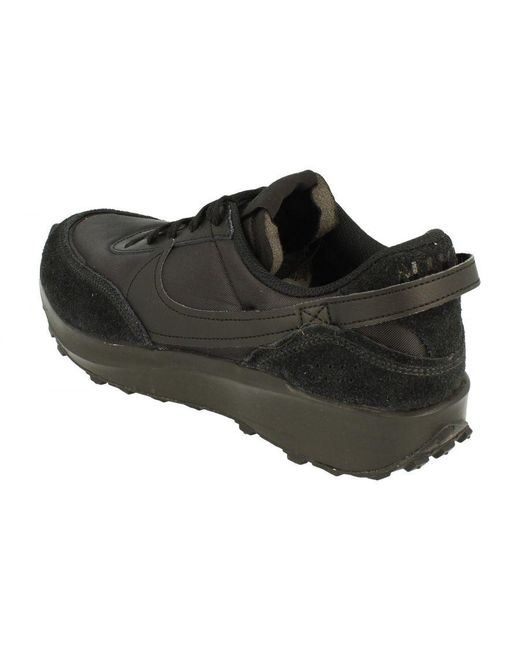 Nike Black Waffle Debut Sneaker for men