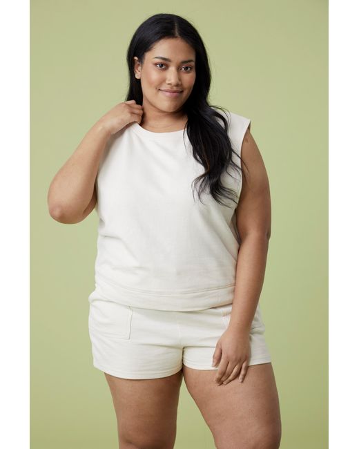 Mountain Warehouse Green 'Infinity' Lounge Shorts Relaxed Fit Stretchy Bottoms Cotton