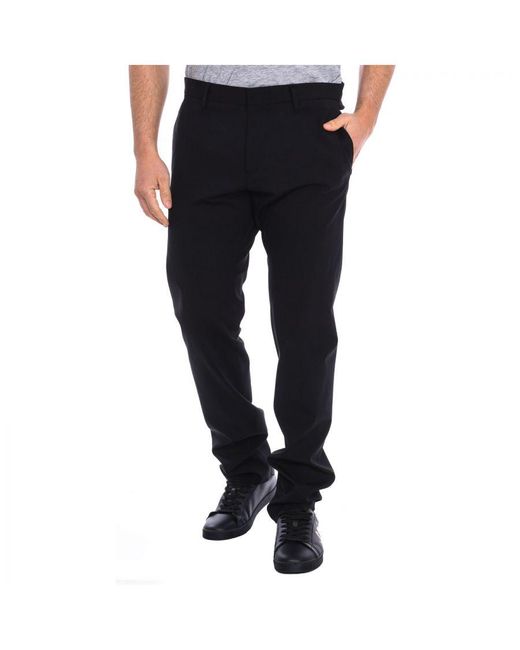 DSquared² Black Formal Pants S71Kb0319-S40320 for men