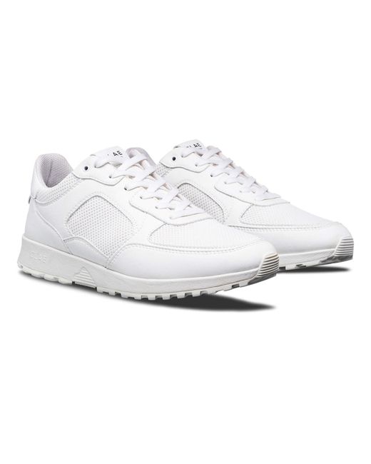 CLAE White Adults Low Top Trainers for men