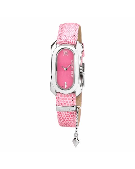 Laura Biagiotti Pink Ladies Watch Quartz Steel