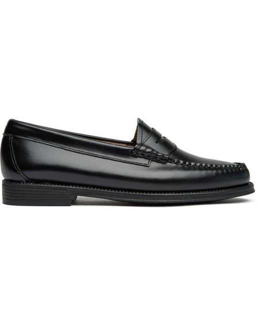 G.H.BASS Black Weejun Ii Penny Shoes