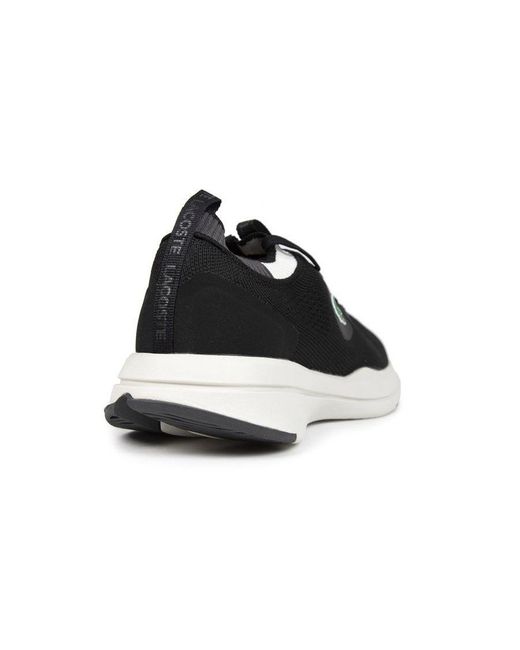 Lacoste Black Run Spin Trainers