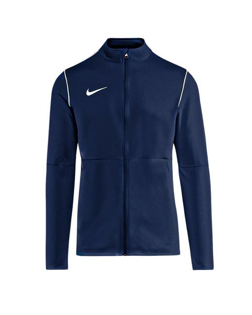 Nike Blue Dri-Fit Park 20 Zip-Up Top for men
