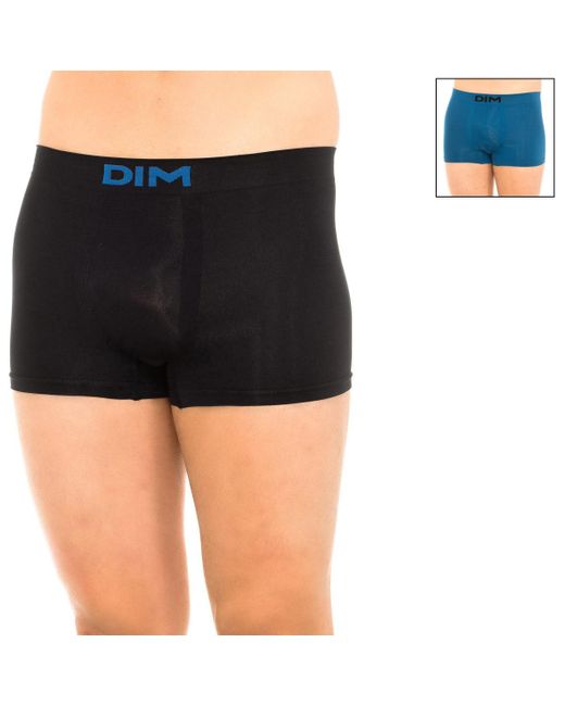 Dim Black Pack-2 Boxers Unno Basic Seamless D05Hh for men