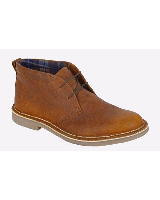 Roamer Black Kalahari Desert Boots for men