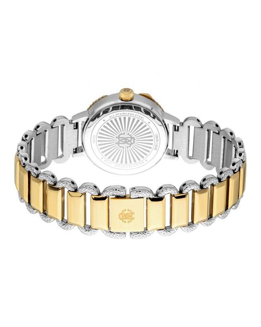 Roberto Cavalli Metallic Watch