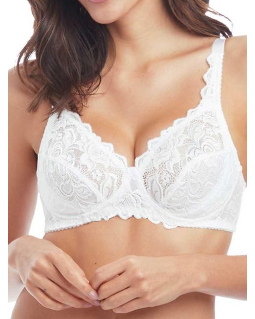 Wacoal White Eglantine Non Wired Bra