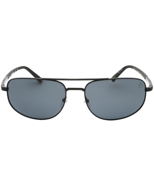 Timberland Blue Tb9285 02D Sunglasses Metal for men