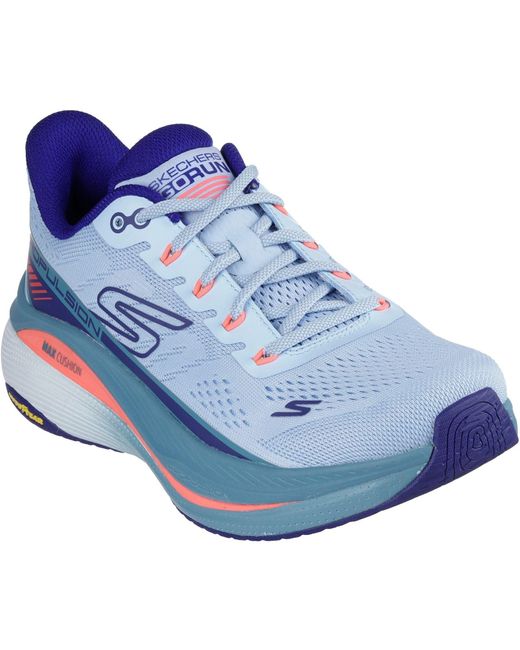 Skechers Blue Performance Max Cushioning Propulsion Textile Light/ Trainers
