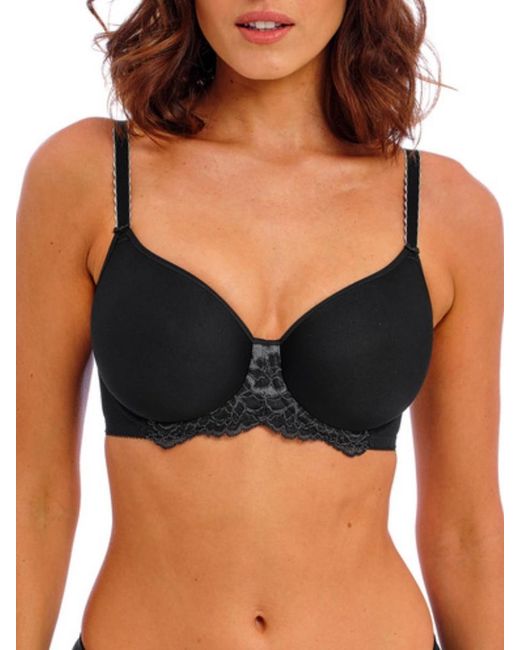 Wacoal Black Florilege Moulded Spacer Bra