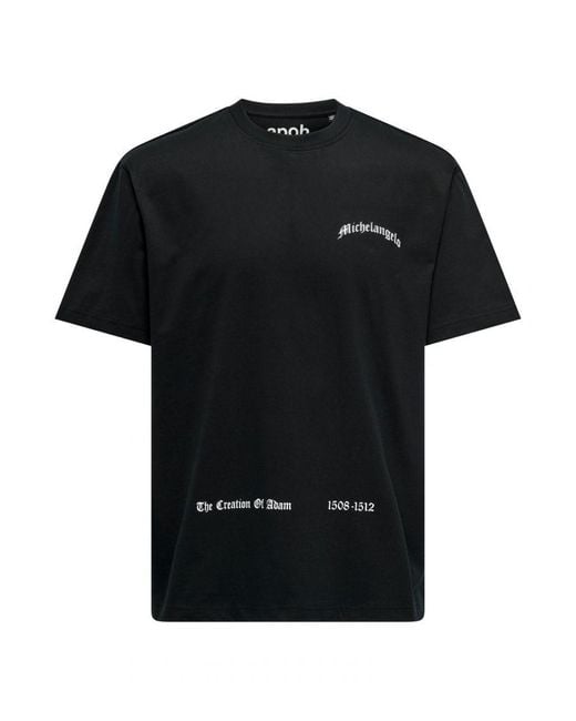 Only & Sons T-shirt in het Black voor heren