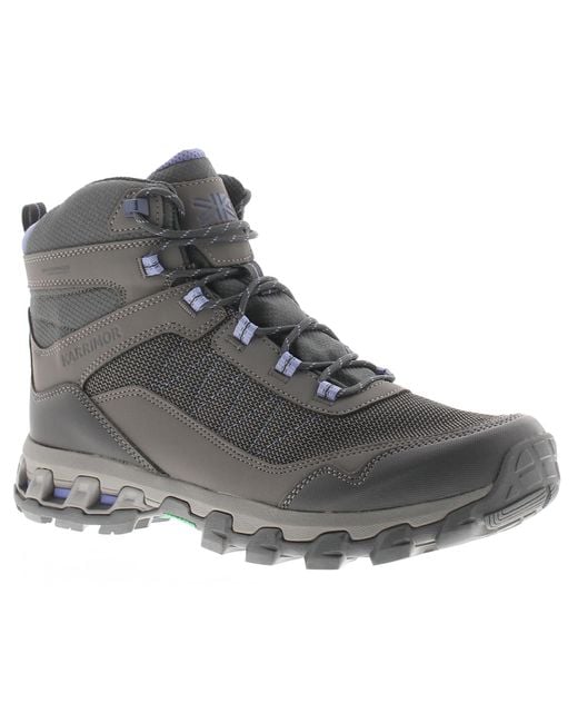 Karrimor Gray Walking Boots Exmoor Mid 2 Weathertite Lace Up