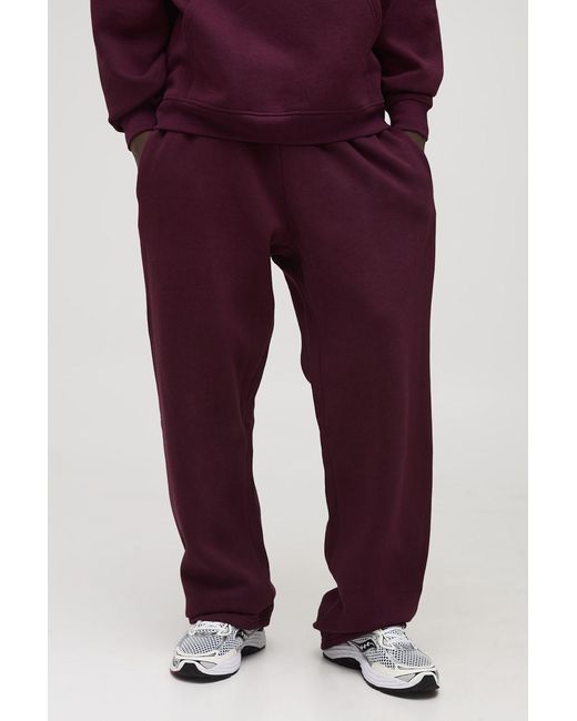 BoohooMAN Red Tall Basic Straight Leg Jogger for men