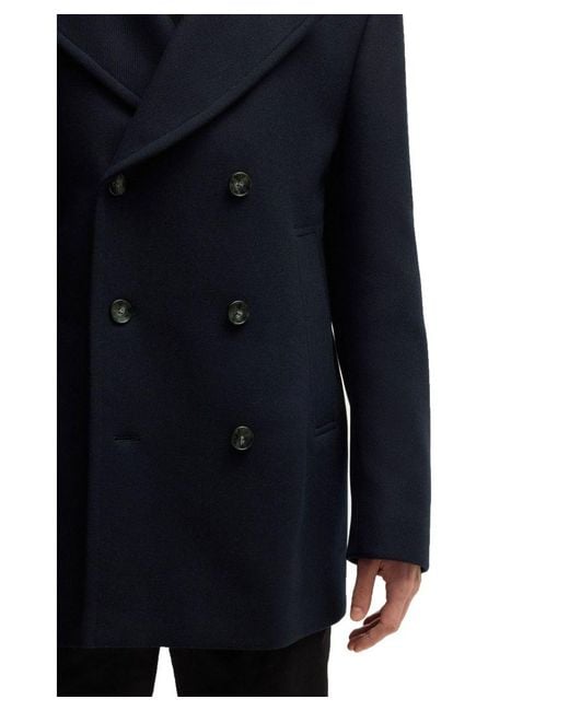 Boss Blue Hugo Boss H-Clay-Peacoat-244 Dark for men