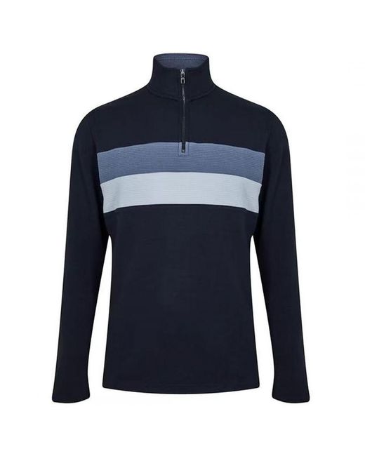 Ted Baker Blue Veller Navy Sweater Polyester/modal for men