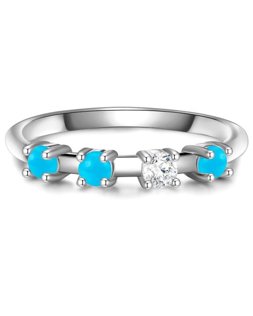 Glanzstücke München Blue Sterling Ring