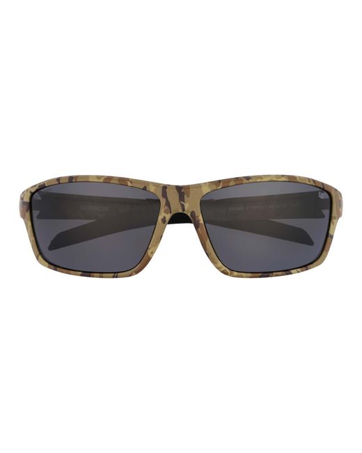 Caterpillar Gray Wrap Camouflage Polarized Cts-8020 for men